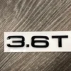 Audi 3.6T motor emblem