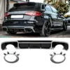 Audi A3 Diffuser RS-look 8V (inkl pipor) 12-16