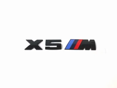 Bmw emblem X5M Svart