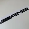 Mercedes Amg emblem Mattsvart