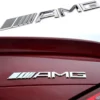 Mercedes Amg emblem krom