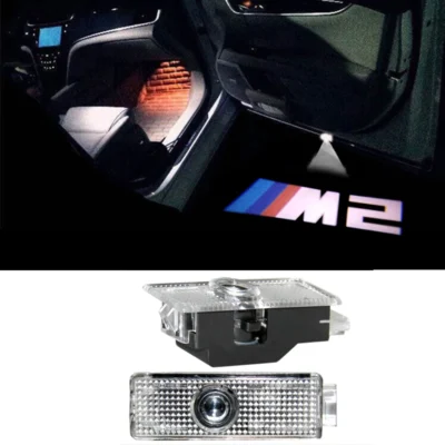 BMW dörrlampor M2 Logga