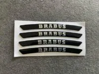 Brabus fälg stickers svart