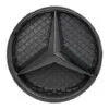 Mercedes-Benz stjärna Grill Svart Blank