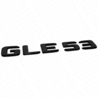 Mercedes emblem GLE53 Blanksvart