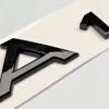 Audi A1 emblem blanksvart