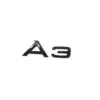 Audi A3 emblem blanksvart