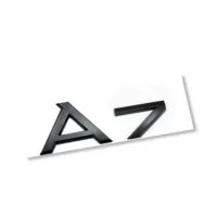 Audi A7 emblem blanksvart