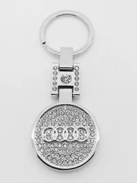 Audi nyckelring diamant